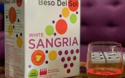 Beso Del Sol White Sangria: Look! What’s on Tap?